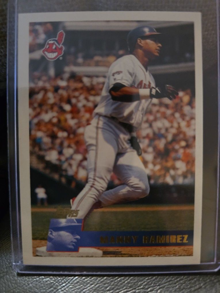 π₯ 1996 Topps Manny Ramirez #400 βΎ Cleveland Indians Star