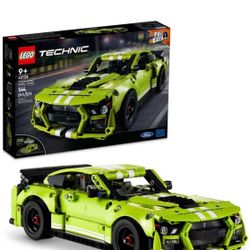 Lego green car Ford Mustang Shelby GT(contact info removed)8