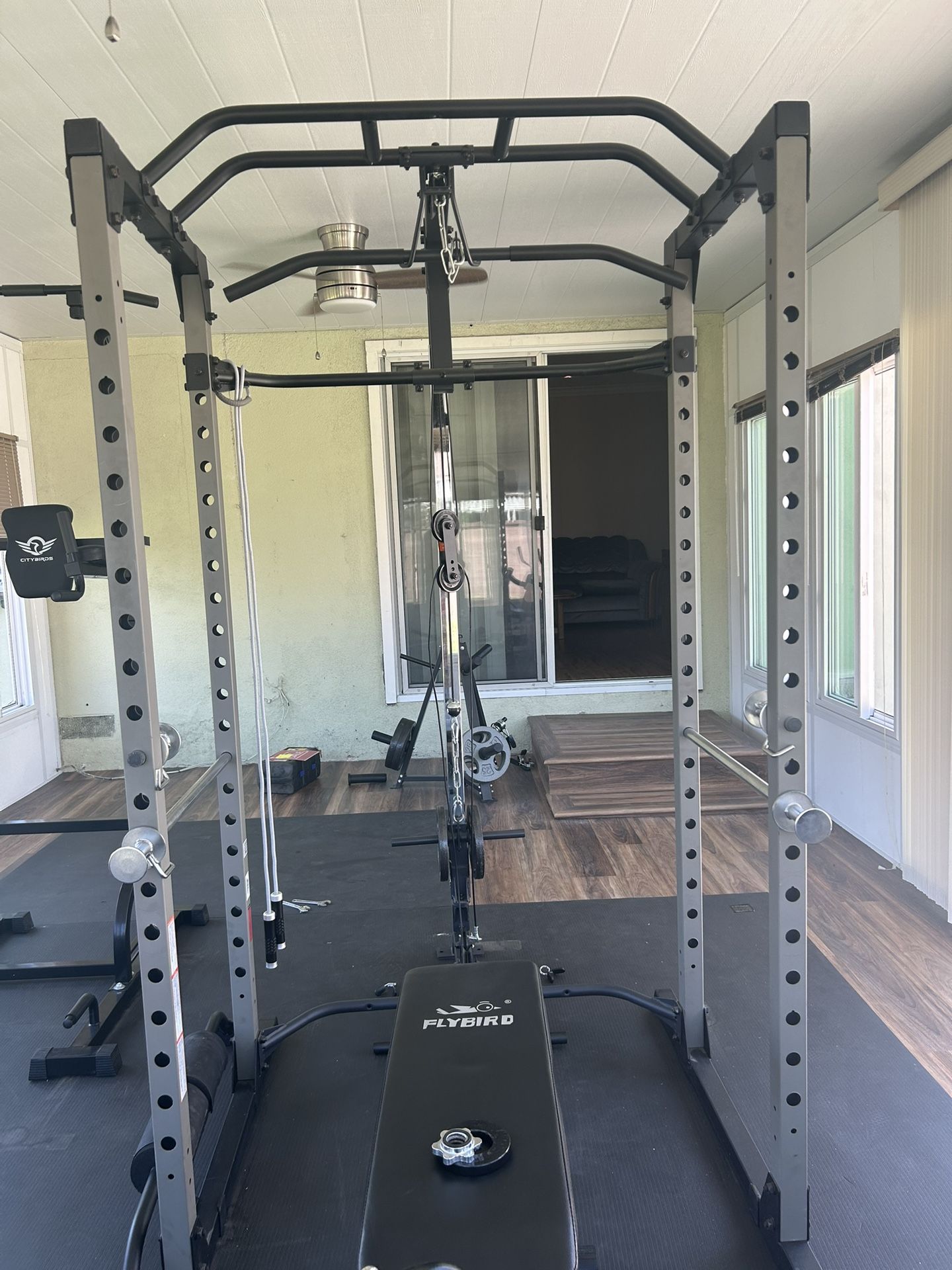 Weight Lifting Cage
