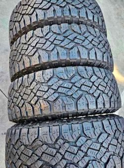 🎖️ 275 70 18 Goodyear tires 80% de Vida Las 4
