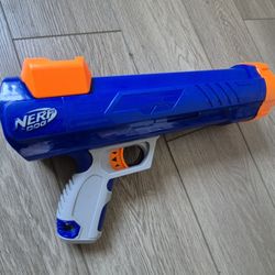 Nerf dog tennis ball blaster