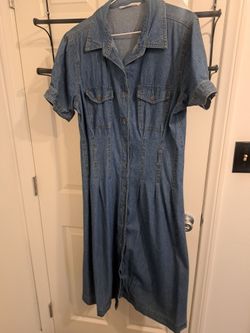 Denim dress