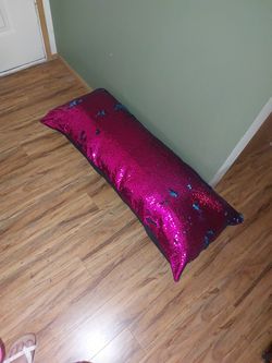 Pink/blue Body Pillow