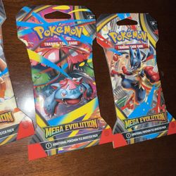 Mega Evolution Sleeved Booster Pack