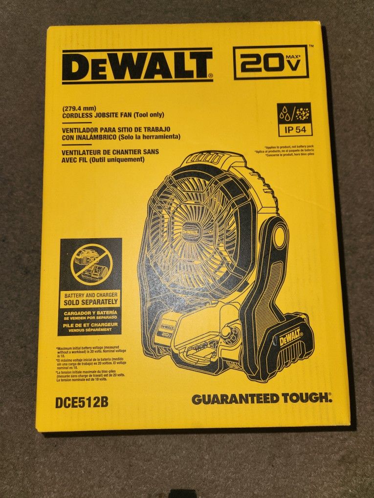 Dewalt Fan Cordless 