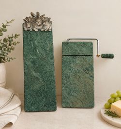 Vintage Marble cheese cutting board Set