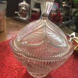 Crystal candy dish