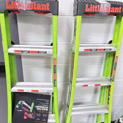 Little Giant King Kombo 5'-8' Fiberglass 3-in-1 Combo Ladder, 375 lbs. Rated
