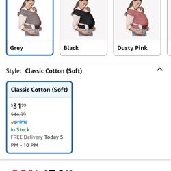 Boba Baby Carrier 