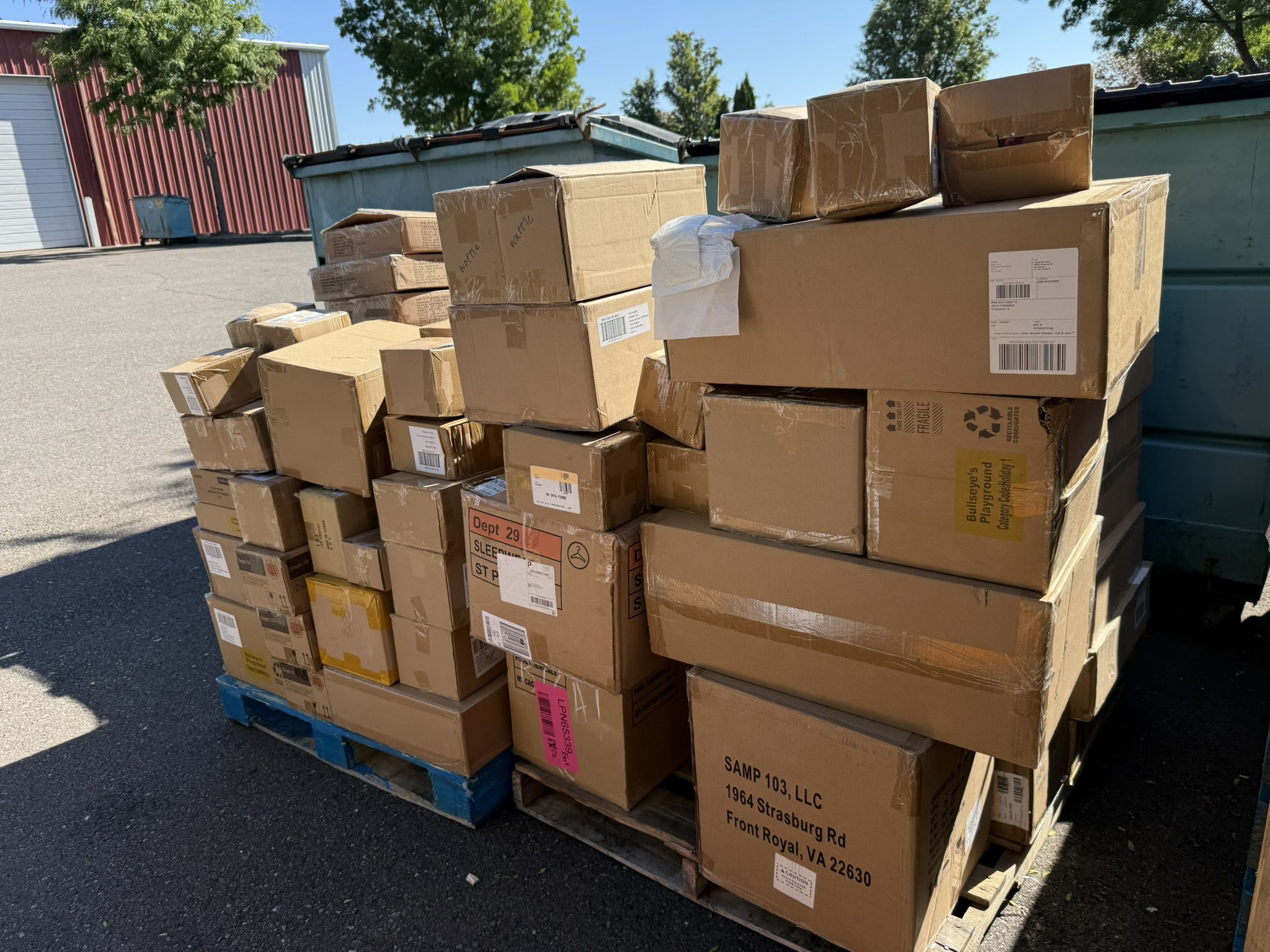 Target pallets