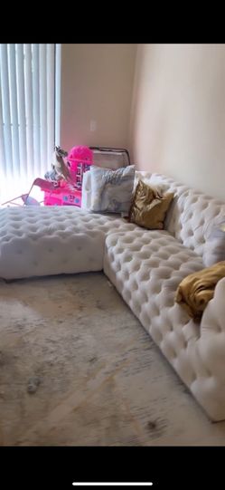Cream White Couch