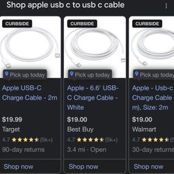 Apple Usb C To Usb C Cable (2m)