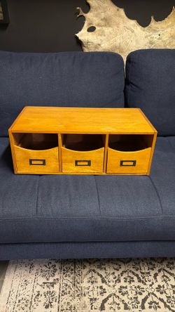 Lillian vernon wooden file drawers