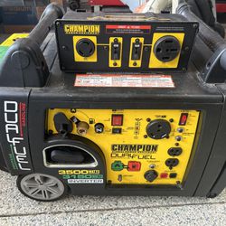Champion Dual Fuel Generator