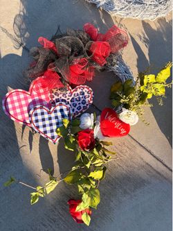 Valentine’s Day wreath