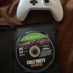 Xbox Remote And Game 40$