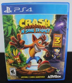 NEW SONY PLAYSTATION 4 5 PS4 PS5 CRASH BANDICOOT N-SANE TRILOGY
