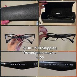 PRADA PRESCRIPTION EYEGLASSES