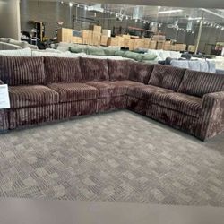 Jumbo Corduroy Couch New In Box / No showroom Display 