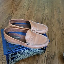Timberland Men's 11 W Leather Loafers