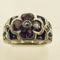 Sterling silver Amethyst ring
