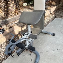 Multipurpose Weight Bench With Squat Rack And Weights 