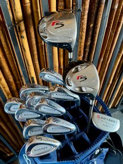TaylorMade & Yonex Golf Club Set - Odyssey Putter