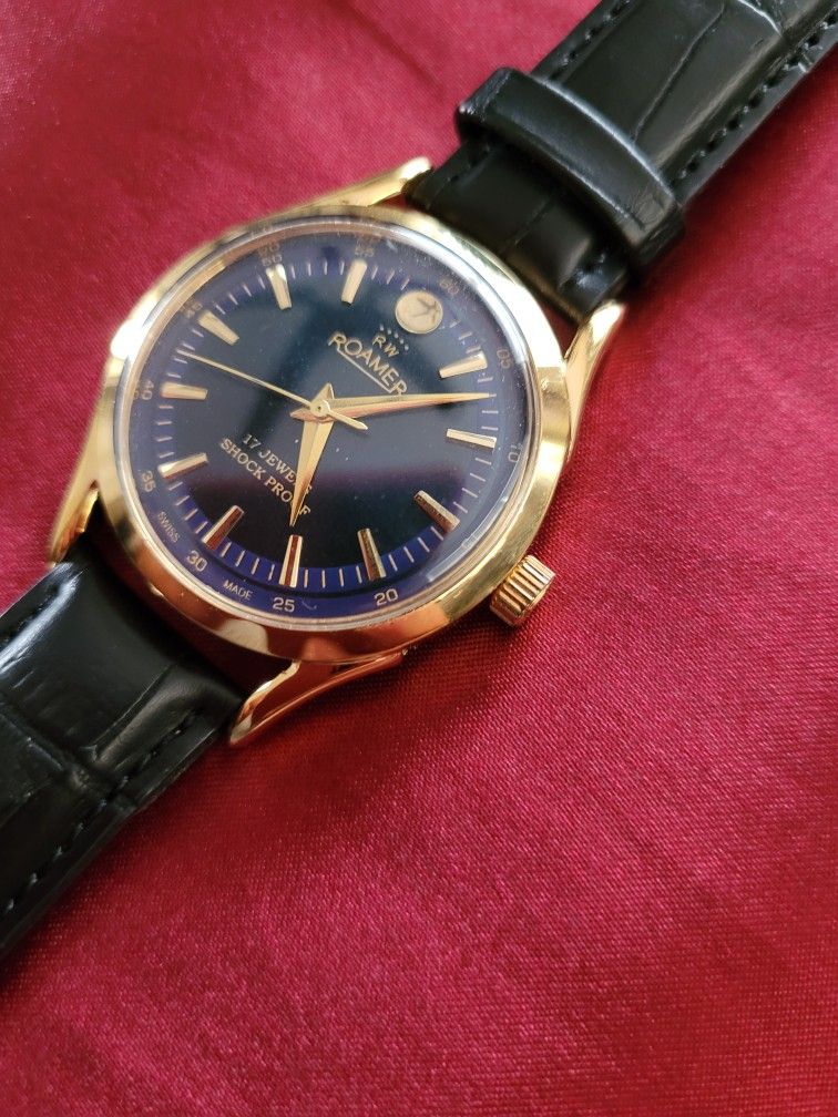 ⚡️NOS Roamer AM017 Mechanical Men's VINTAGE Swiss Watch
