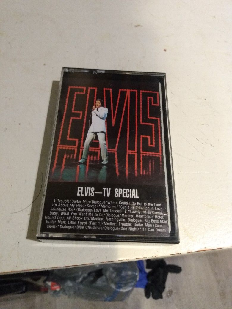 Vintage Elvis Presley Live TV Special Cassette