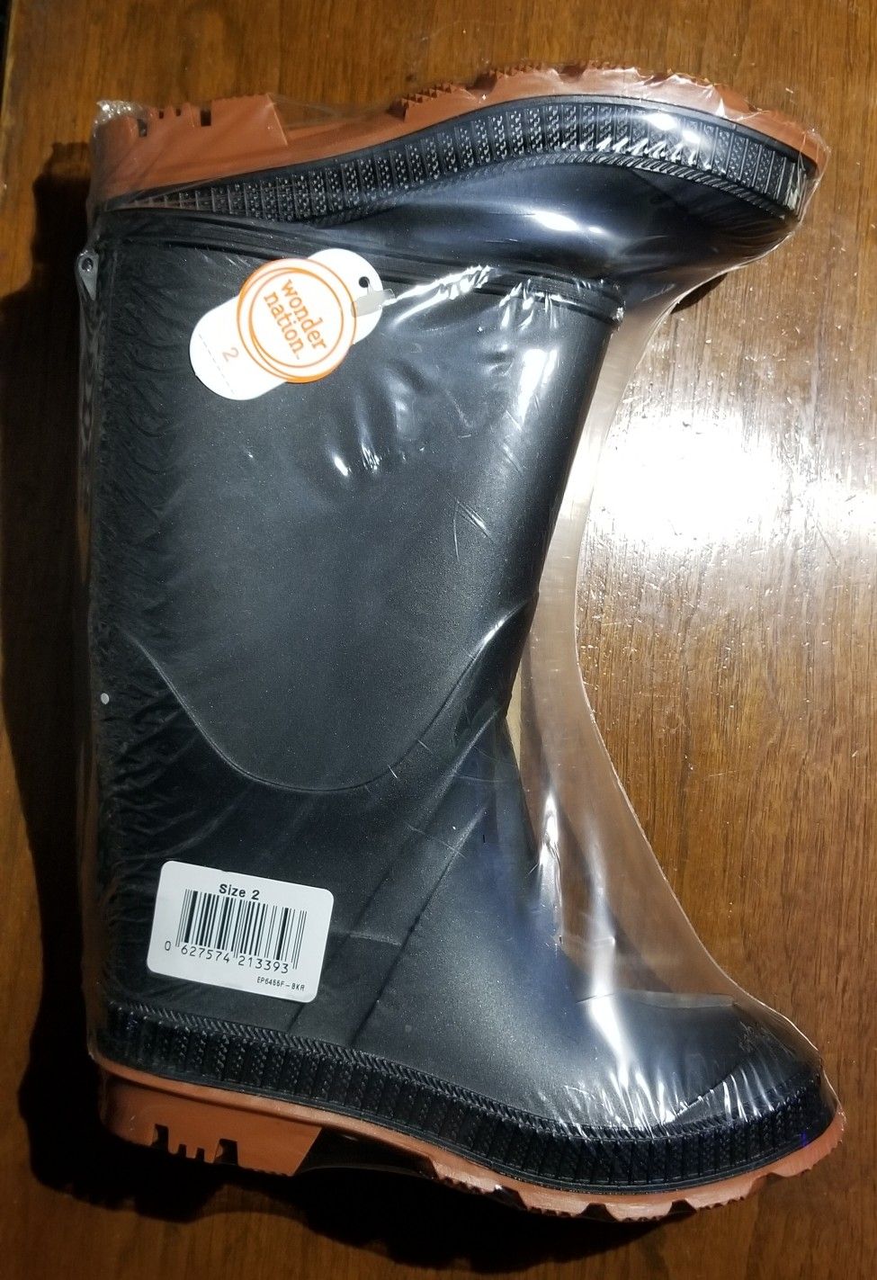 NEW Wonder Nation Kid's Rain Boots - size 2