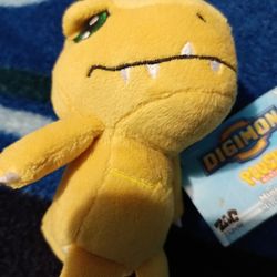 Digimon Agumon Mini Pillow
