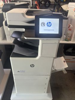 Hp Color Laser jet M681 Color Copier/printer/scan/finisher/stapler