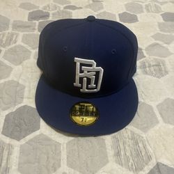 Dominican Republic WBC World Baseball Classic Fitted Hat New Era 59FIFTY Blue