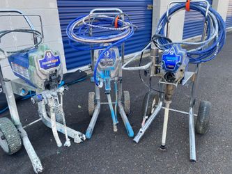 3 Graco Sprayers