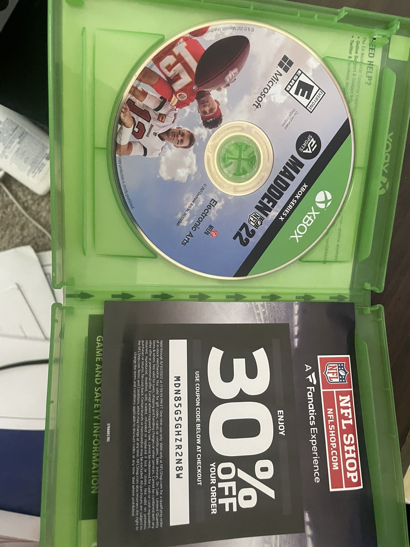 Xbox Series X Madden 2022 