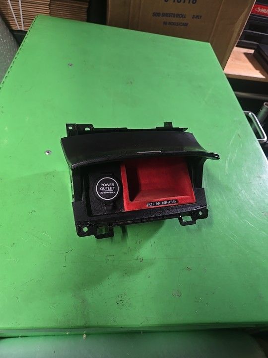 Acura TSX Center Console Cubby Box Lower Not Ashtray w 12v Socket 04-08 OEM