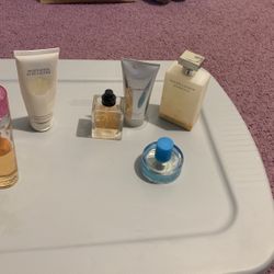6 Different Lotions & Perfumes 