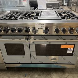 VIKING 7 SERIES DUAL FUEL RANGE 48 INCH WIDE 