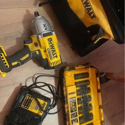 Dewalt 1/2” Impact Set W/ Socket Set