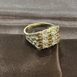 10k Nugget Ring