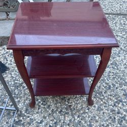 Antique Table- Cherry Wood- POUNDEX