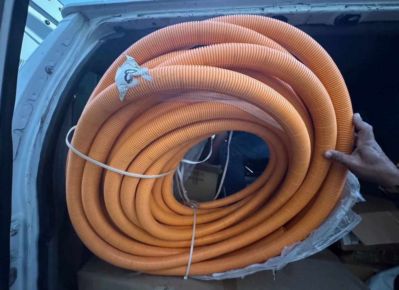 cable routing assembly orange 1 1/4