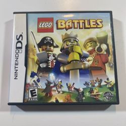Lego Battles Nintendo DS DSi 2DS 3DS game complete with case and manual