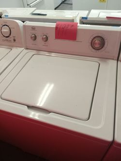 Washing machine white roper excellent super size . Warranty . Delivery available . 2203 Fowler st . Ft. Myers 33901
