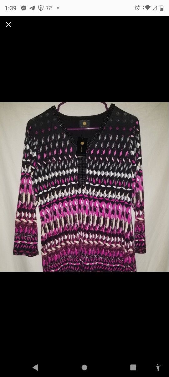 JM Collection Top For Women