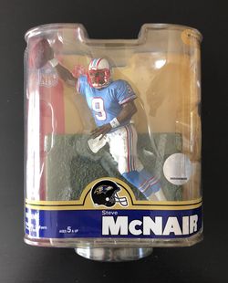 2007 Steve McNair NFL Football Mcfarlane Action Figure Houston Oilers Chase Variant Baltimore Ravens Series 16. RARE! Hard to Find!