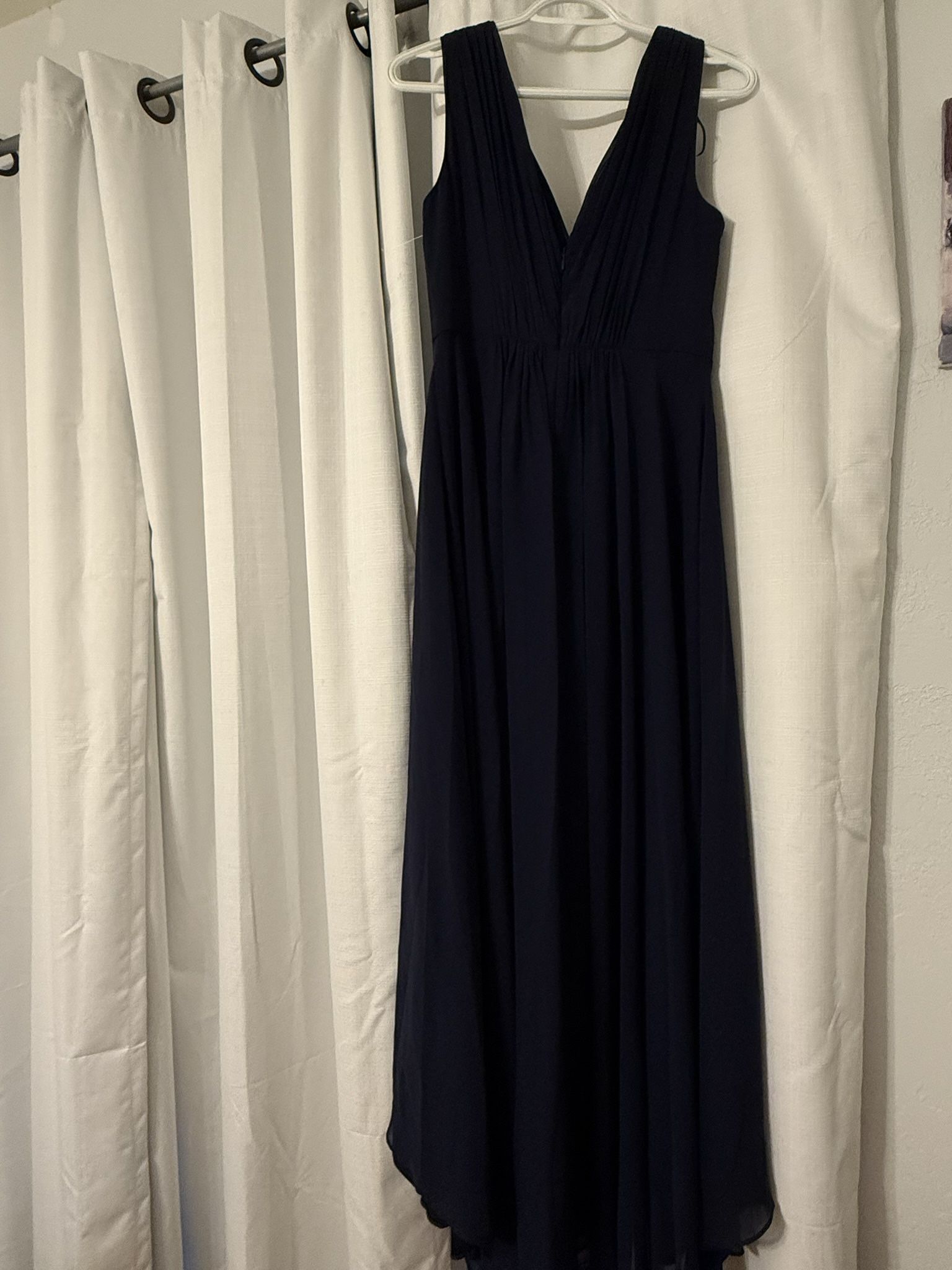 Navy Long Party Dress Size 6