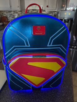 Light up Superman backpack