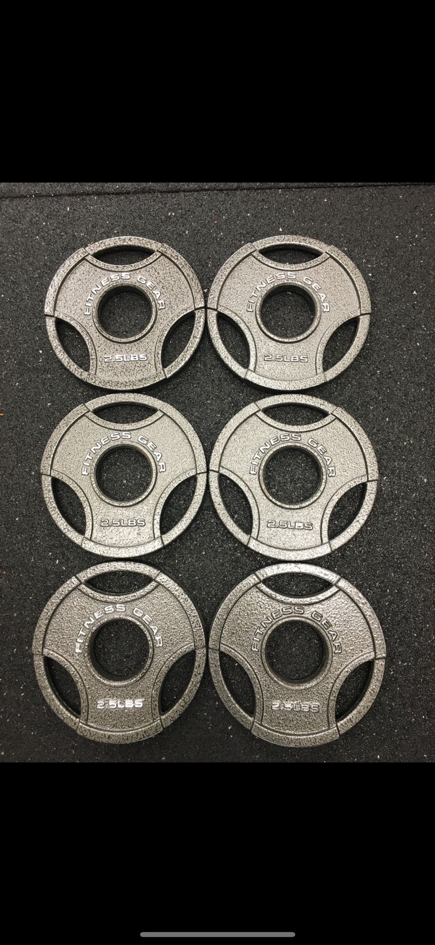 Fitness Gear Olympic Weight Plates (2.5#x2=$5)
