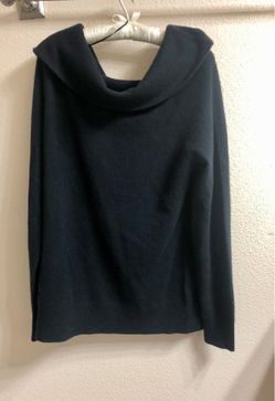 Antonio Melani cashmere-Shoulder Sweater with Cowl Neck